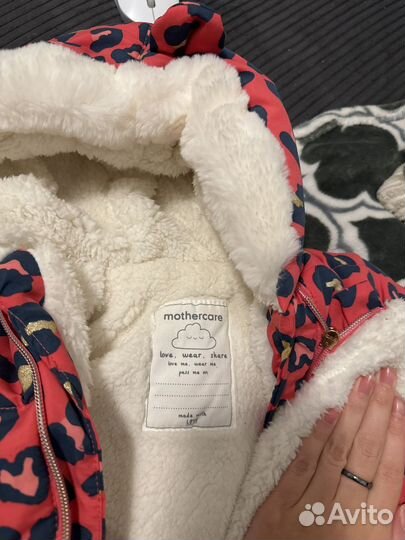 Комбинезон зимний 3-6 месяцев