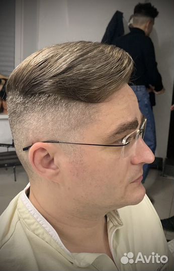 Мужские, детские, стрижки пожилых, опасное бритье