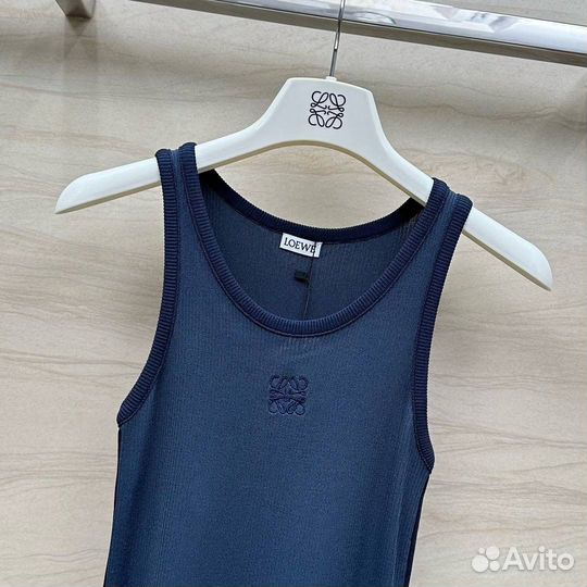 Шелковая майка Loewe