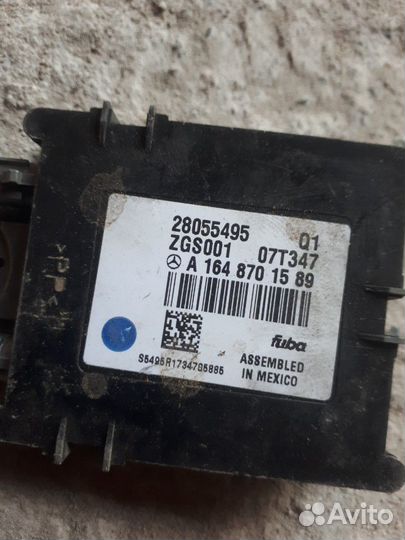 Усилитель антенны мерседес мл164,гл164