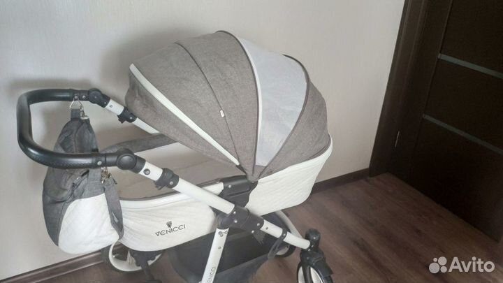 Коляска Venicci 2 в 1 pure grey