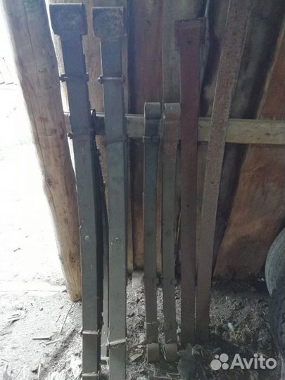 Новые рессоры на газ-53