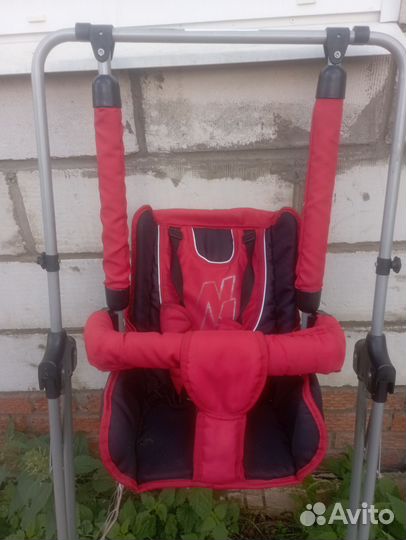 Детская качель напольная