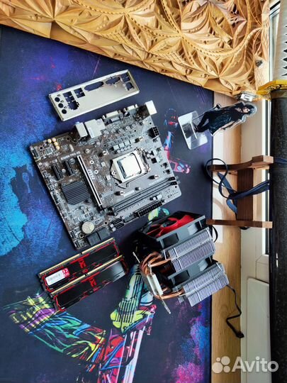 Связка i5 9600k/b360/16GB/кулер