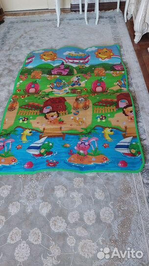 Детский игровой коврик складной