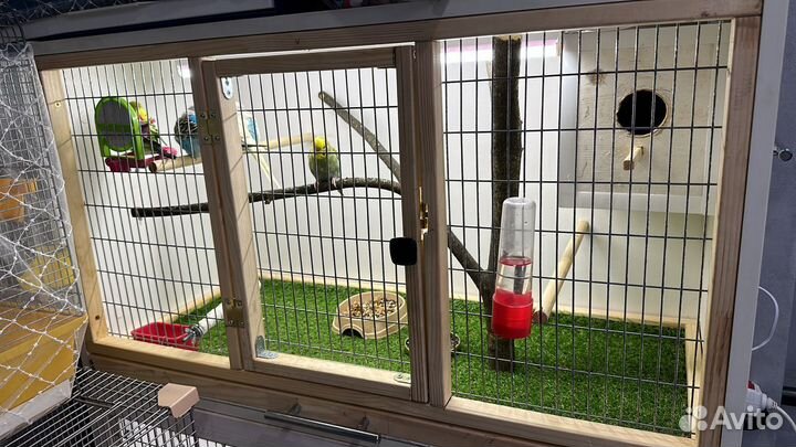 Клетка для птиц декоративная ручной работы