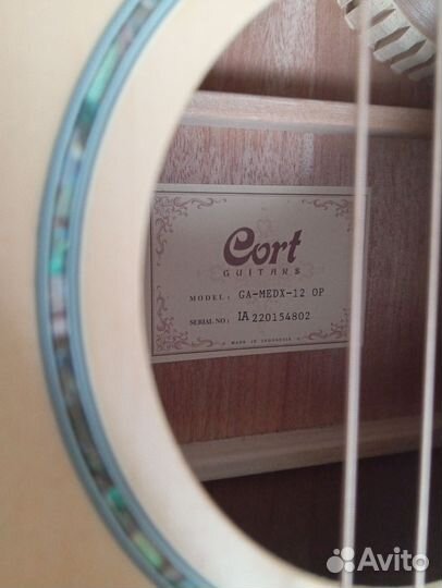 12 струнная гитара (Cort GA-medx-12 OP)