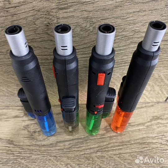 Газовая горелка зажигалка два вида пламени