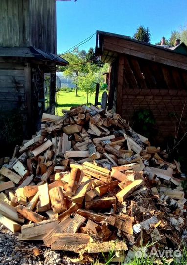 Дрова колотые Осина