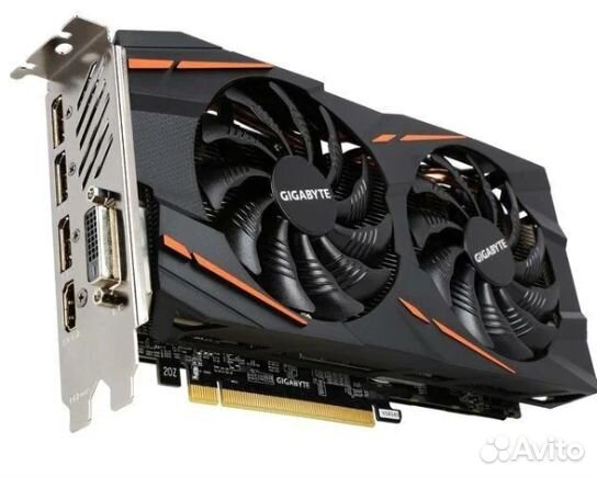 Видеокарта Gigabyte Rx 480 8gb g1 gaming