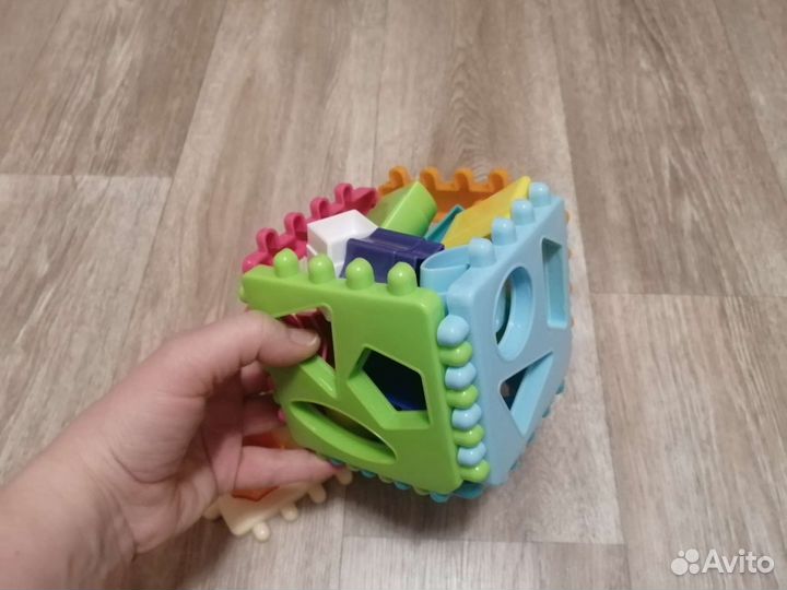 Кубик сортер развивающий