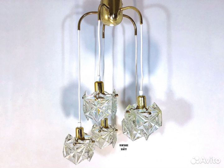 Люстра подвесная потолочная паук СССР