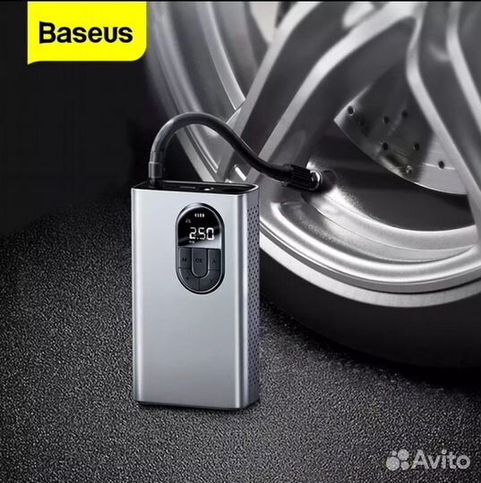 Автомобильный беспроводной компрессор Baseus