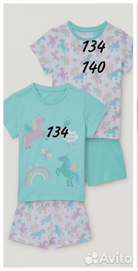 Пижама детская 134, 140