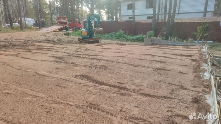 Услуги миниэкскаватора, эвакуатор, мини самосвал