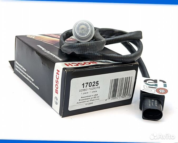 Датчик шлз Bosch кислородный лямбда-зонд 4.9