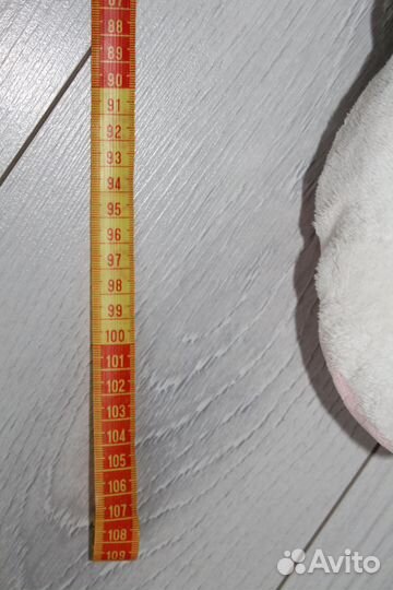 Большая мягкая игрушка заяц