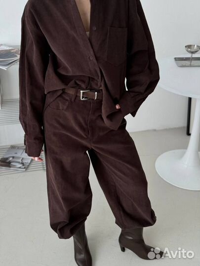 Костюм женский вельветовый