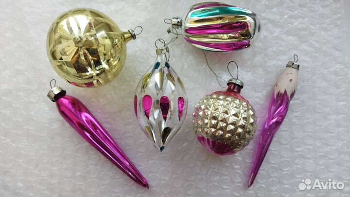 Елочные игрушки СССР