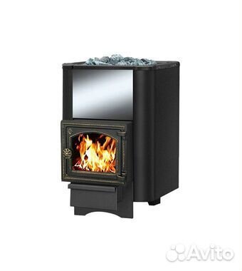 Печь банная чугунная