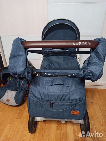 Коляска 3 в 1 luxmom 518 модель