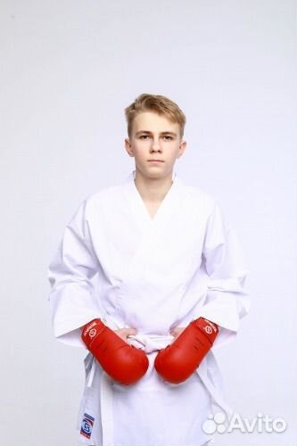 Кимоно для каратэ kumite, 7oz, фкр (130см)