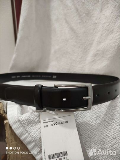 Мужской кожаный ремень Н&М