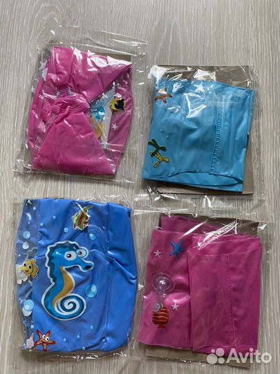 Детские нарукавники,очки для плавания,надувной мяч