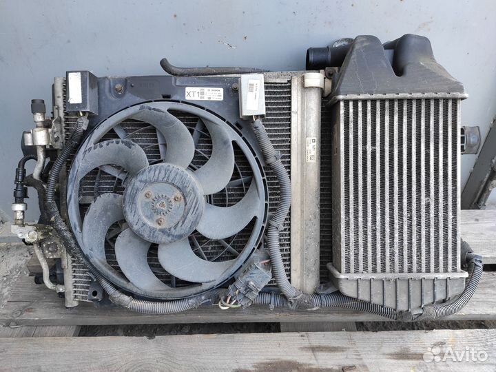 Кассета радиаторов Z17DTR Z17DTJ Astra H Zafira B