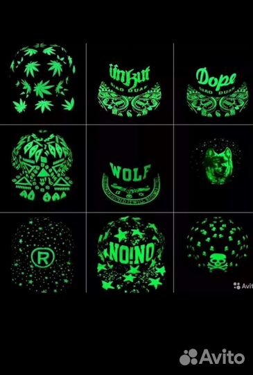 Бейсболка светящаяся