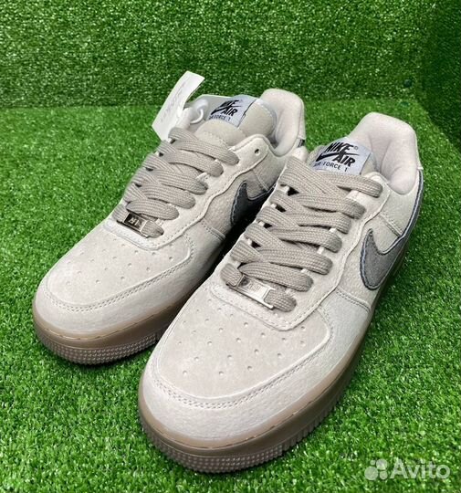 Кеды Nike Air Jordan Low Wolf Grey (Серые)