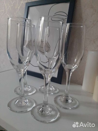 Бокалы для шампанского