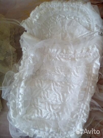 Детский конверт на выписку