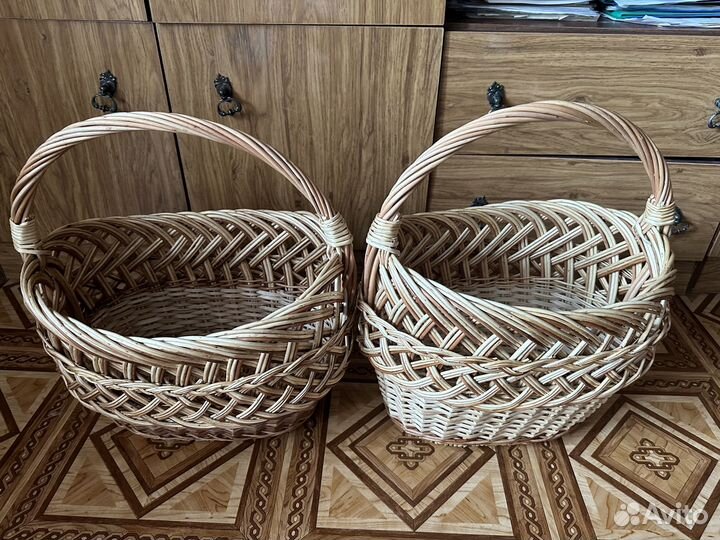 Ажурная корзина лесная