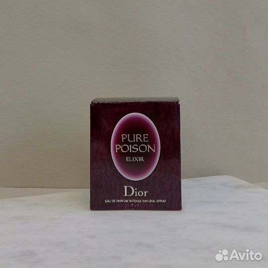 Christian dior Poison Pure Elixir 50 мл с грушей