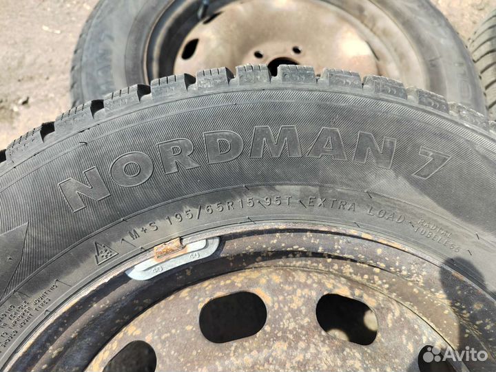 Колёса зимние Focus2 Nokian nordman 7 195/65 R15