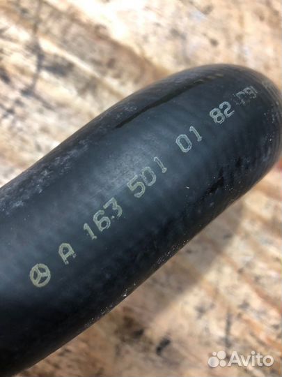 Патрубок радиатора Mercedes-Benz M-Class W163