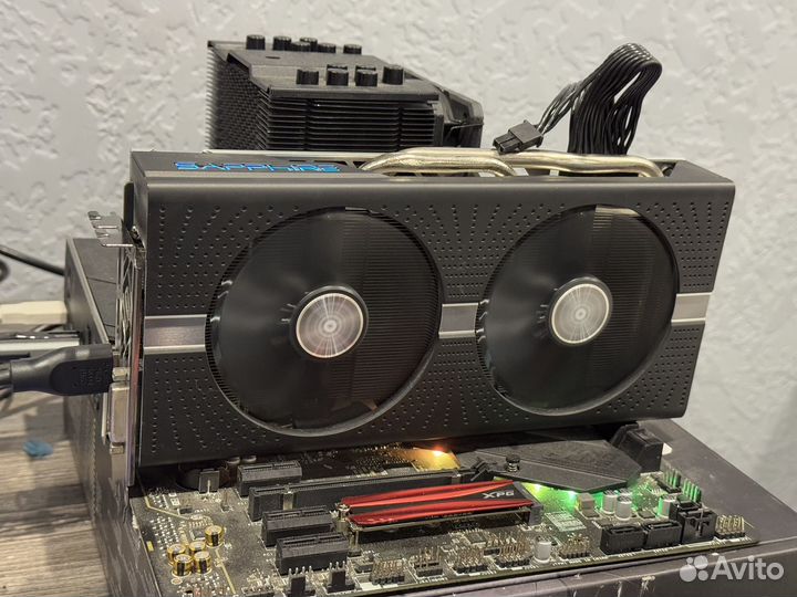 Видеокарта Sapphire AMD RX 570 8gb nitro+ OC