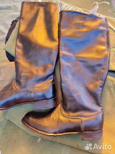 Сапоги хромовые б/у все размеры