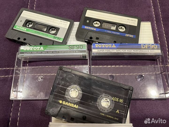 Кассеты tdk ar90 goldstar bf 60