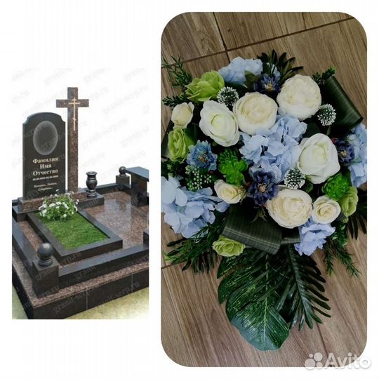 Цветочная композиция из роз