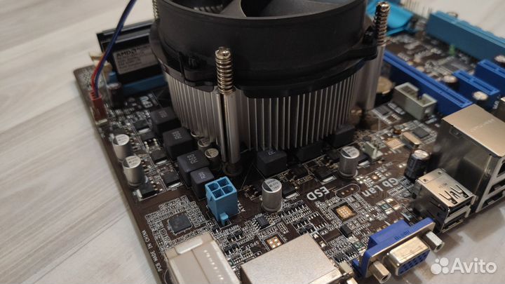 Мат. плата + i5 + 8gb памяти + кулер
