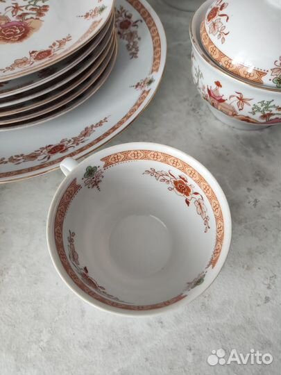 Чайный сервиз jlmenau на 6 персон (GDR)