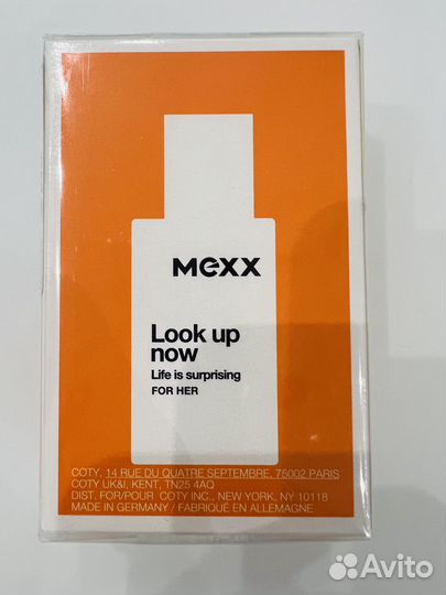 Туалетная вода Mexx Look Up Now Life Is Surprising