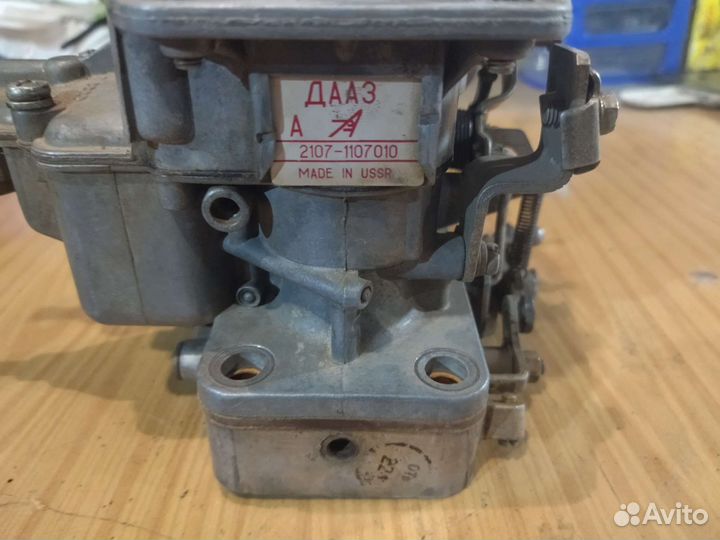 Карбюратор дааз 2107, для ваз 2104, 2105, 2106, иж