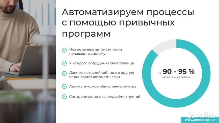 Система Google-таблиц (гугл таблицы, отдел продаж)