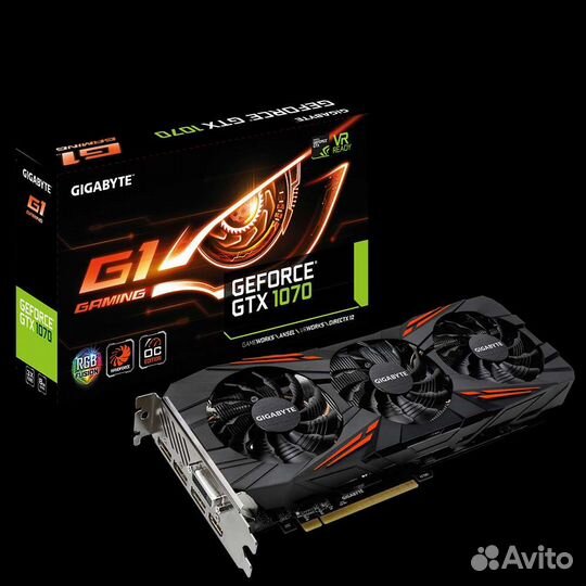 Видеокарта gtx 1070 8gb
