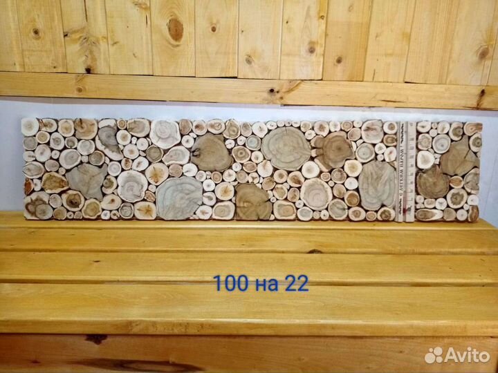 Панно из можжевельника