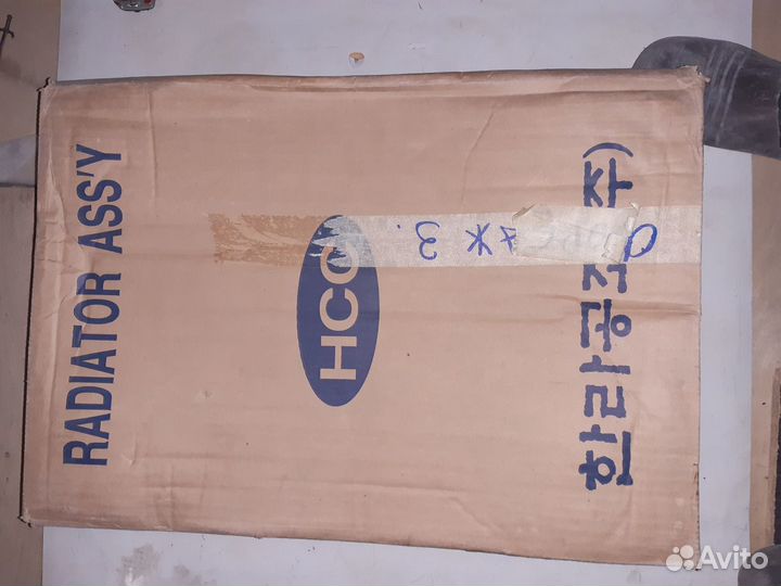 Радиатор охлаждения на хендай Гетц МКПП