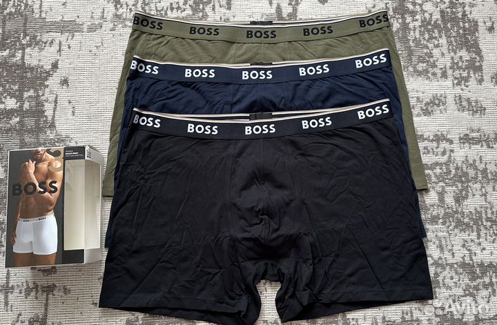 Боксеры Boss XXL комплект 3 шт